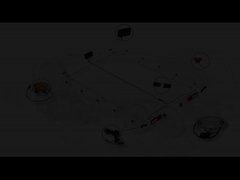 Quick Click-In Overmold Connector cho đèn thông minh đánh dấu duy nhất với Cable Specificat tối ưu