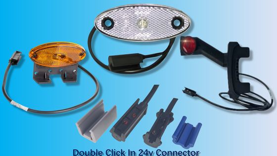 5A-20A Click-In Overmold Connector Automotive Wiring Harness với hỗ trợ cáp tối ưu hóa và đèn thông minh đánh dấu duy nhất