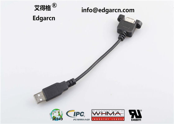 Cáp truyền dữ liệu thẳng Usb Loại A Nữ đến Nam Chiều dài 100mm