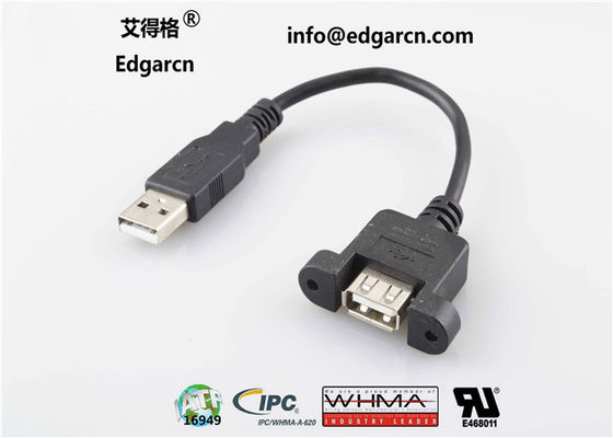 Cáp truyền dữ liệu thẳng Usb Loại A Nữ đến Nam Chiều dài 100mm