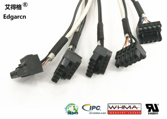 Điện áp cao 300v Khai thác dây tùy chỉnh Ô tô công nghiệp Màu đen
