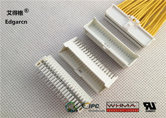 Receptacle Housing 2mm Pitch nối hàng kép màu trắng với 38 pin