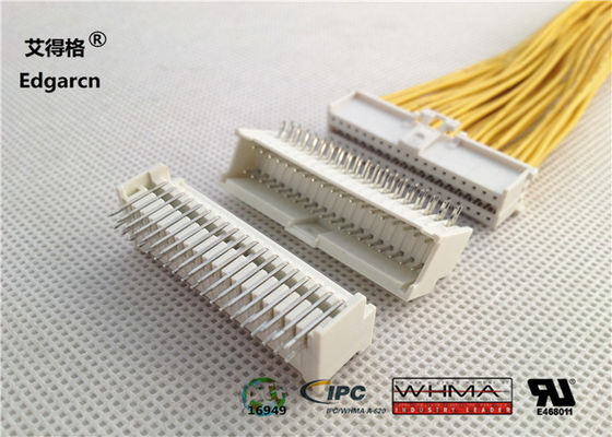 Receptacle Housing 2mm Pitch nối hàng kép màu trắng với 38 pin