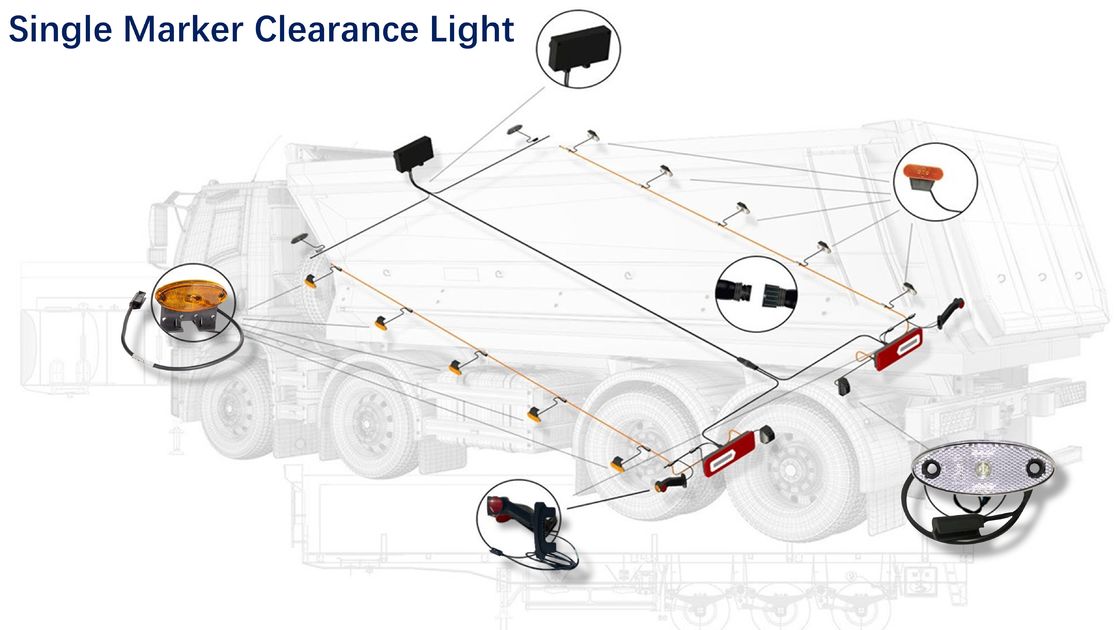 Quick Click-In Overmold Connector cho đèn thông minh chỉ dấu duy nhất với các thông số kỹ thuật cáp tối ưu